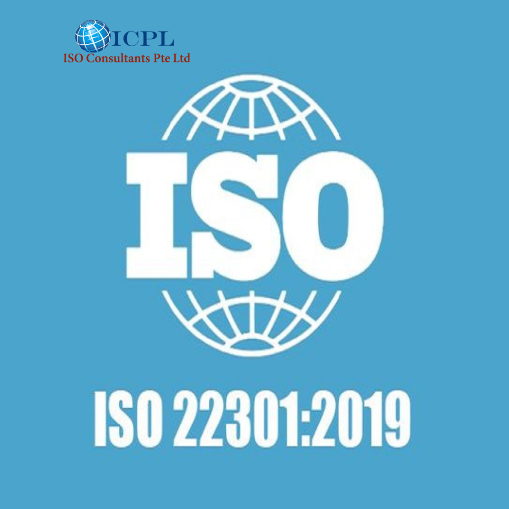 ISO 22301:2019 SOCIETAL SECURITY SINGAPORE